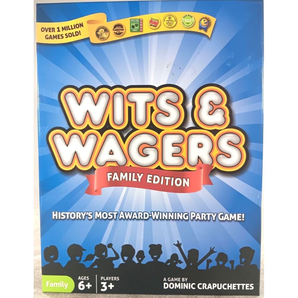 Wits and Wagers Family Edition Game Complete Excellent Shape North Star Games